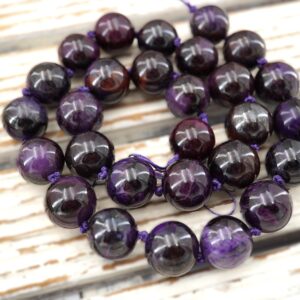 Sugilite Round Beads 20mm (etb01815) Healing Power/vintage Jewelry/gemstone Necklace