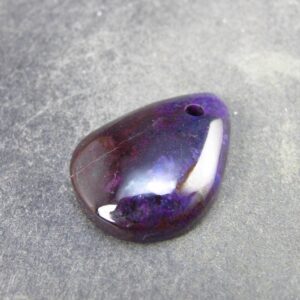 Sugilite Metal Free Pendant From South Africa - 1.1" - 7.3 Grams