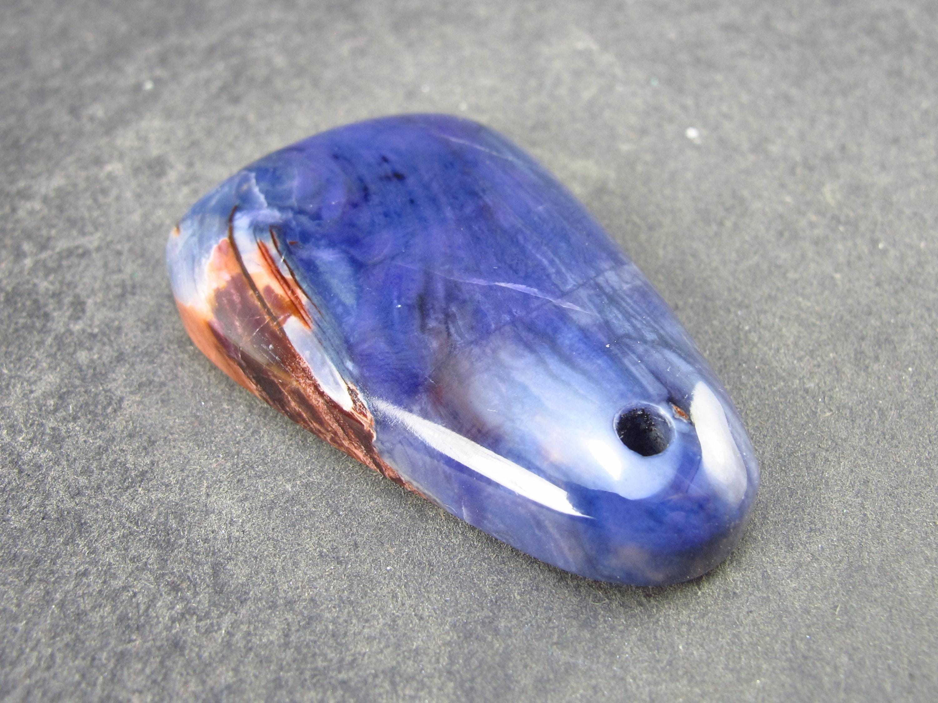 Sugilite Metal Free Pendant From South Africa - 1.7" - 19.7 Grams Sugilite Metal Free Pendant From South Africa - 1.7" - 19.7 Grams