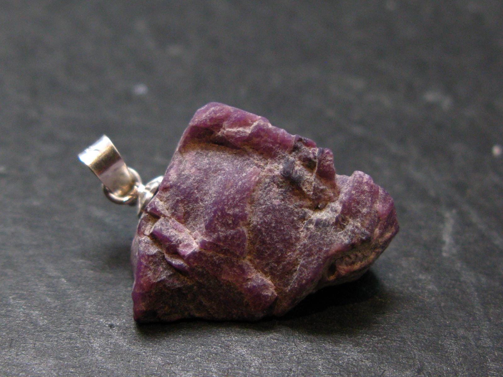 Sugilite Silver Pendant From South Africa - 1.0" - 2.81 Grams
