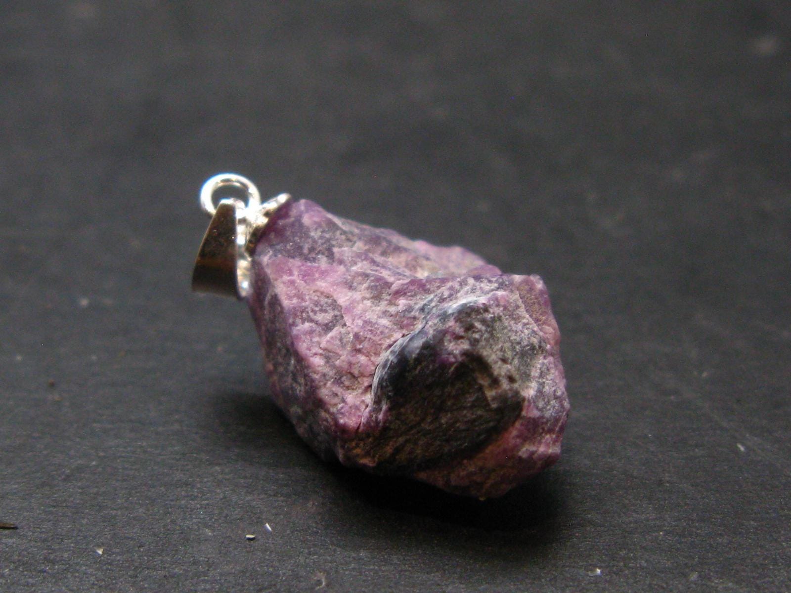 Sugilite Silver Pendant From South Africa - 1.0" - 2.5 Grams Sugilite Silver Pendant From South Africa - 1.0" - 2.5 Grams