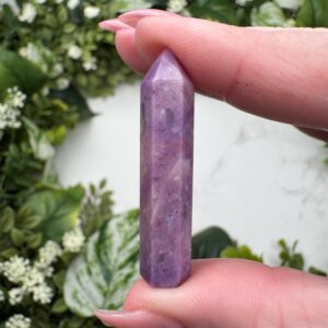 Sugilite Mini Point | 7g | - #2 (polished Purple Crystal Tower, Crown Chakra, Healing Stone, Balance) Sugilite Mini Point | 7g | - #2 (polished Purple Crystal Tower, Crown Chakra, Healing Stone, Balance)