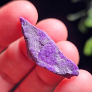 Raw Sugilite Crystal 3.27g, South African Sugilite Old Stock