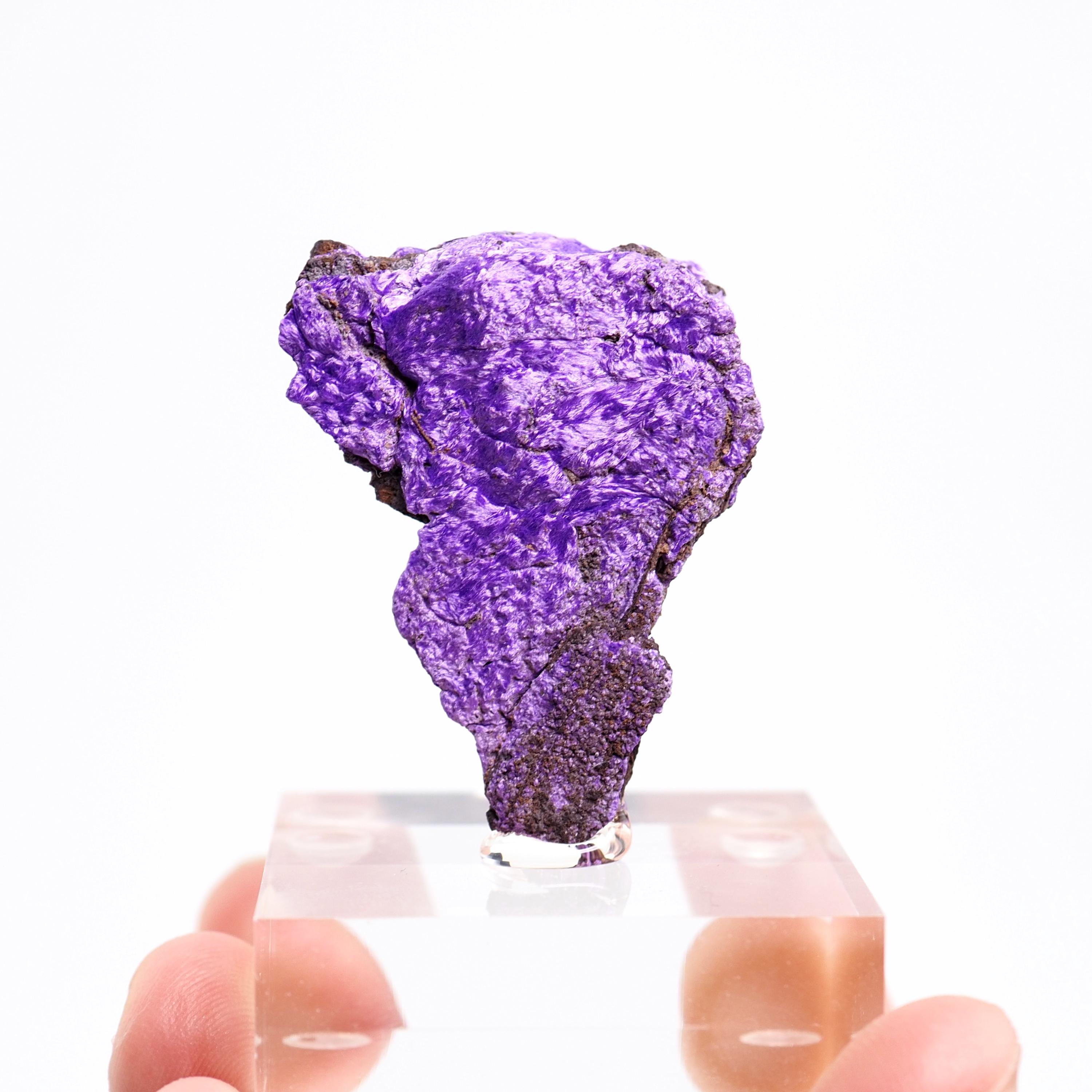 Sugilite Natural Purple Fibrous Stone Mineral Specimen Sugilite Natural Purple Fibrous Stone Mineral Specimen