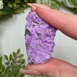 Fibrous Sugilite | 7g | - #3 (raw Purple Crystal Specimen, Crown Chakra, Healing Stone, Intuition)