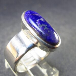 Sugilite Silver Ring From South Africa - 8.6 Grams - Size 9
