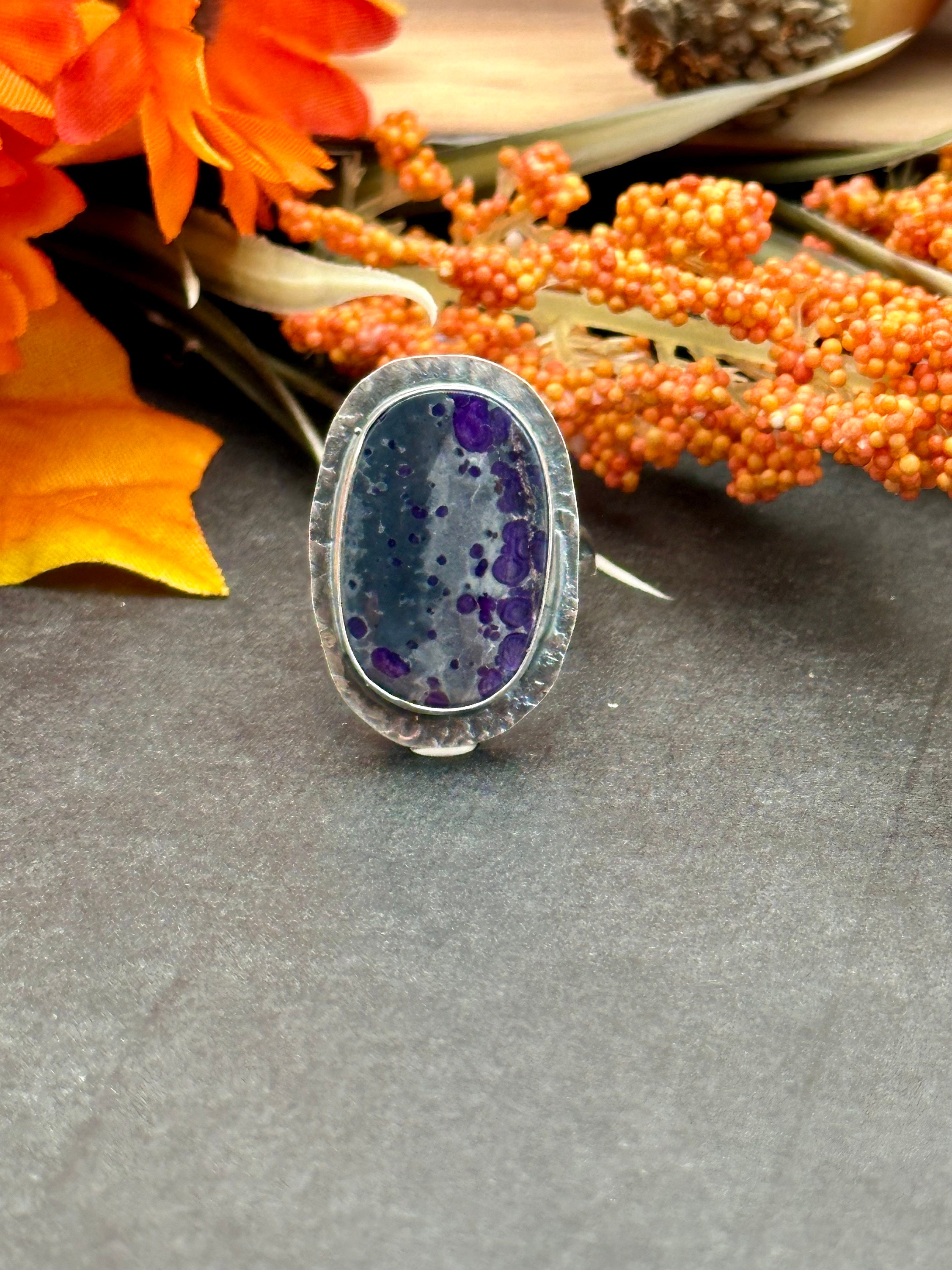 Sugilite Statement Ring