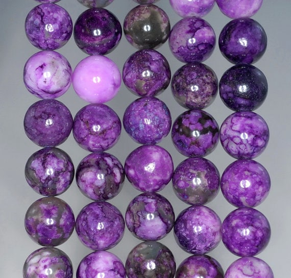 10mm Purple Sugilite Gemstone Round Loose Beads 15.5 Inch Full Strand Lot 1,2,6,12 And 50 (90188719-88) 10mm Purple Sugilite Gemstone Round Loose Beads 15.5 Inch Full Strand Lot 1,2,6,12 And 50 (90188719-88)