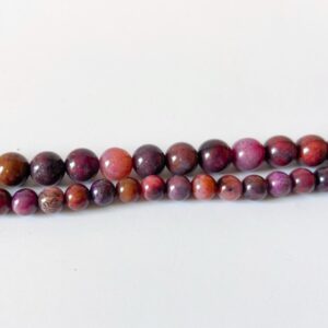 Natural Sugilite round beads 6mm/8mm. Multicolor Sugilite Round Spacer Loose Beads For Jewelry Making 15''
