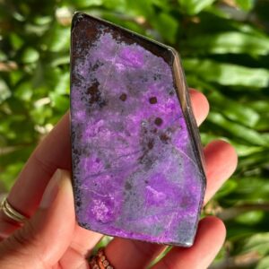 Rare Sugilite Slab. Royal Lavulite