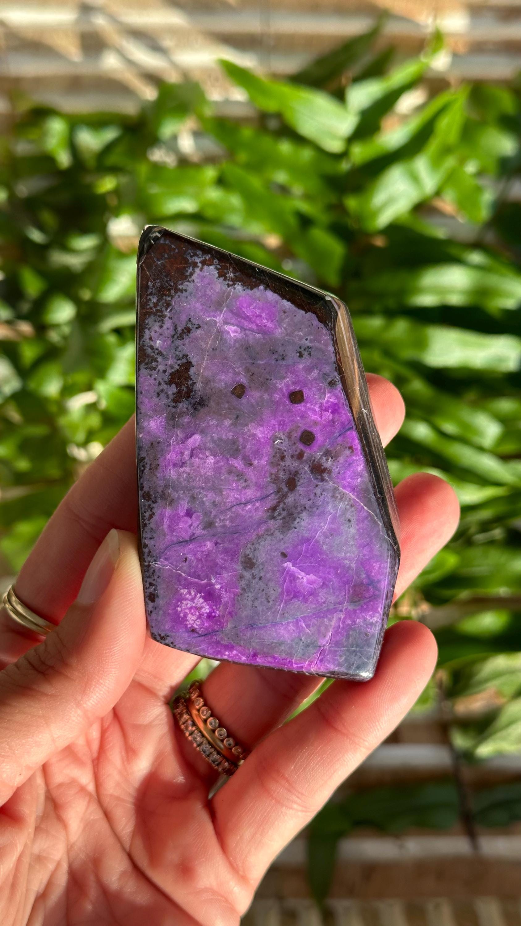 Rare Sugilite Slab. Royal Lavulite