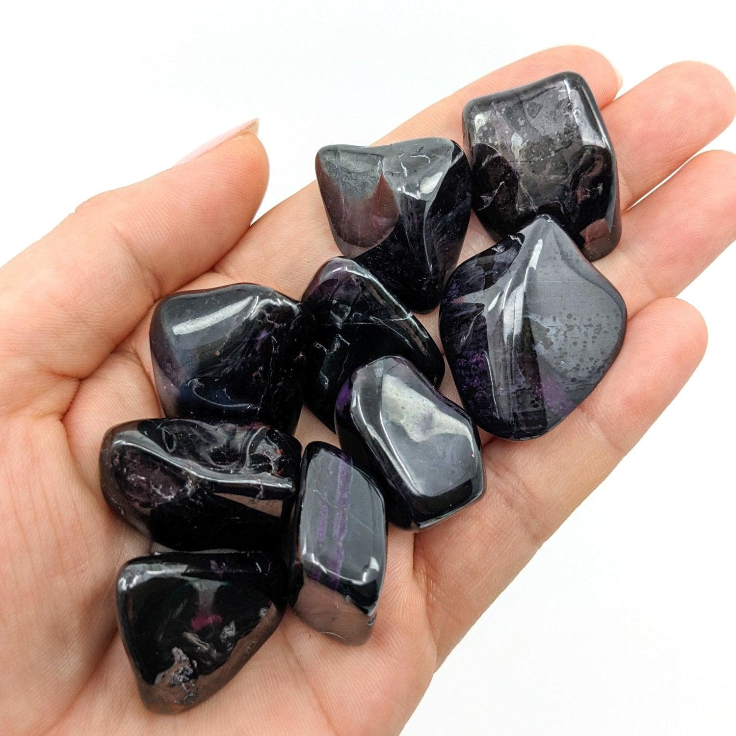 Sugilite Dark Medium Tumbled Stone (approx. 14 - 19g) #sk8017
