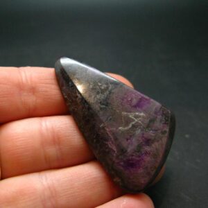 Purple Sugilite Tumbled Piece From South Africa - 4.8" Purple Sugilite Tumbled Piece From South Africa - 4.8"