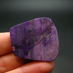 Purple Sugilite Tumbled Piece From South Africa - 3.3" Purple Sugilite Tumbled Piece From South Africa - 3.3"