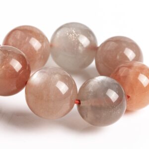 11-12mm Sunstone Beads Multicolor Bracelet Grade Aa Genuine Natural Round Gemstone 7.5" (123641h-86)
