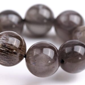 Brazil Aventurescence Sunstone Hematite Inclusions Bead Bracelet Genuine Natural Round Gemstone Beads Bracelet