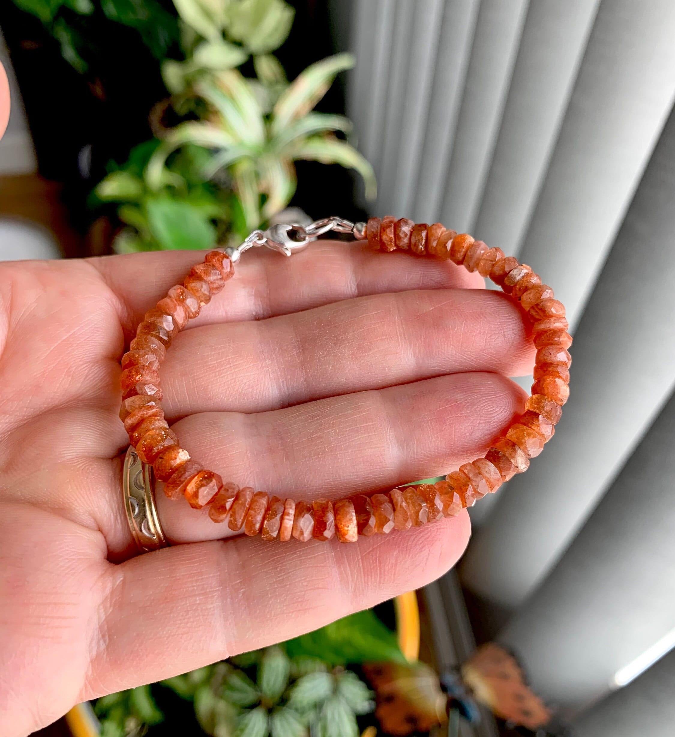 Sunstone Bracelet, Gemstone Bracelet, Handmade Gemstone Jewelry, Sunstone Gemstone Sunstone Bracelet, Gemstone Bracelet, Handmade Gemstone Jewelry, Sunstone Gemstone