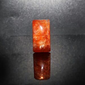 10.15 Carat, Natural Sunstone Cabochon, Flashy Fire Sunstone, Loose Gemstone, 19x10.50 Mm, Cushion Shape 10.15 Carat, Natural Sunstone Cabochon, Flashy Fire Sunstone, Loose Gemstone, 19x10.50 Mm, Cushion Shape