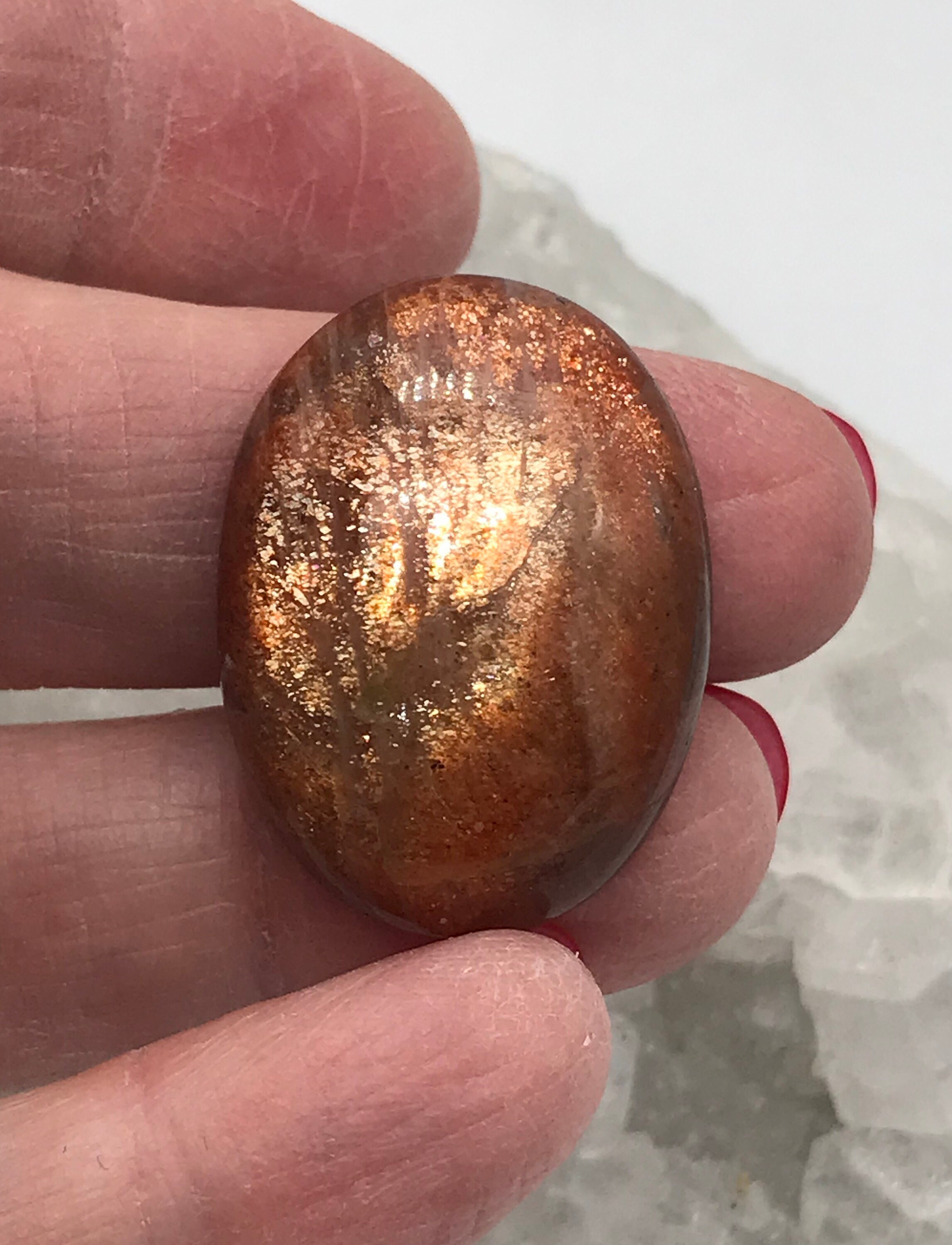 Sunstone Cabochon 42.37 Ct