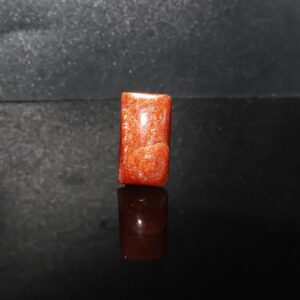 7.10 Carat, Natural Sunstone Cabochon, Flashy Fire Sunstone, Loose Gemstone, 16x9 Mm, Cushion Shape 7.10 Carat, Natural Sunstone Cabochon, Flashy Fire Sunstone, Loose Gemstone, 16x9 Mm, Cushion Shape