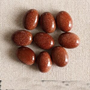 Natural Sunstone Oval Cabochon Gemstones, Wholesale Golden Sunstone Loose Stones Natural Sunstone Oval Cabochon Gemstones, Wholesale Golden Sunstone Loose Stones