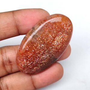 Orange Red Sunstone Gemstone. Natural Sunstone Cabochon. Sparkle Rainbow Lattice Sunstone. Oval Shape Sunstone For Jewelry. 93 Cts. Mx-8269 Orange Red Sunstone Gemstone. Natural Sunstone Cabochon. Sparkle Rainbow Lattice Sunstone. Oval Shape Sunstone For Jewelry. 93 Cts. Mx-8269