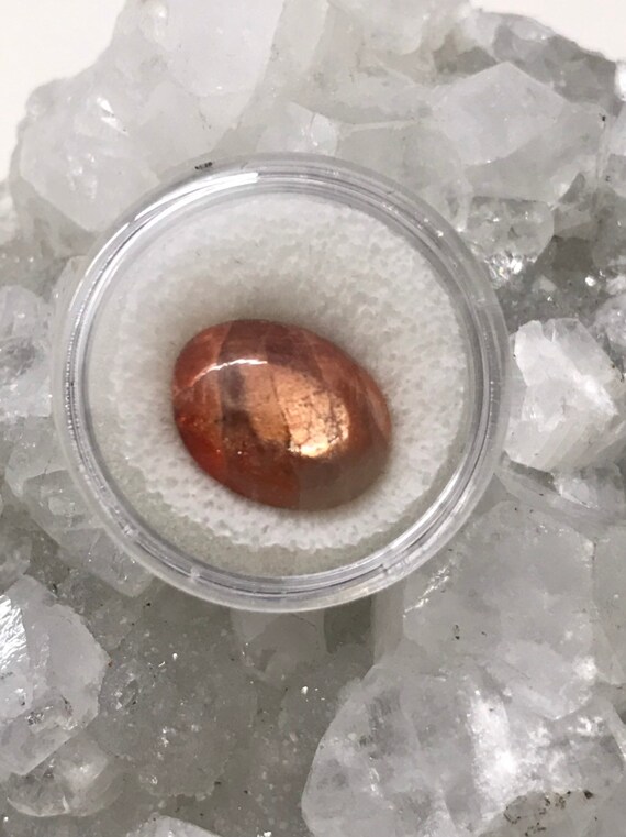 Oval Sunstone Cabochon 11.45 Carats
