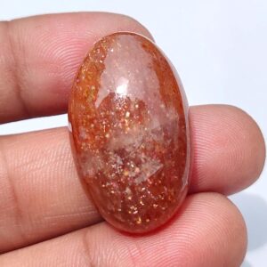Sparkle Rainbow Lattice Sunstone. Orange Red Sunstone Cabochon. Natural Sunstone Gemstone. Sunstone For Jewelry. Variation Sum- Sparkle Rainbow Lattice Sunstone. Orange Red Sunstone Cabochon. Natural Sunstone Gemstone. Sunstone For Jewelry. Variation Sum-
