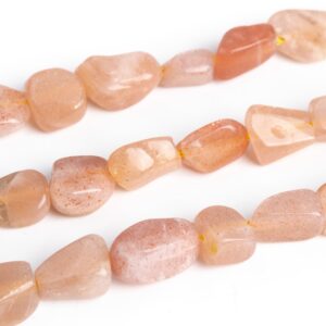 7-9mm Sunstone Beads Pebble Nugget Grade Aa Genuine Natural Gemstone Beads 15.5"/7.5" Bulk Lot Options (108428) 7-9mm Sunstone Beads Pebble Nugget Grade Aa Genuine Natural Gemstone Beads 15.5"/7.5" Bulk Lot Options (108428)