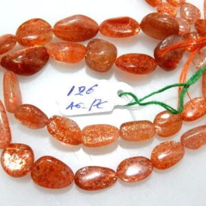 Aaa Sunstone Nugget Beads: Smooth Gemstone Jewelry Making (14 Inch Strand)