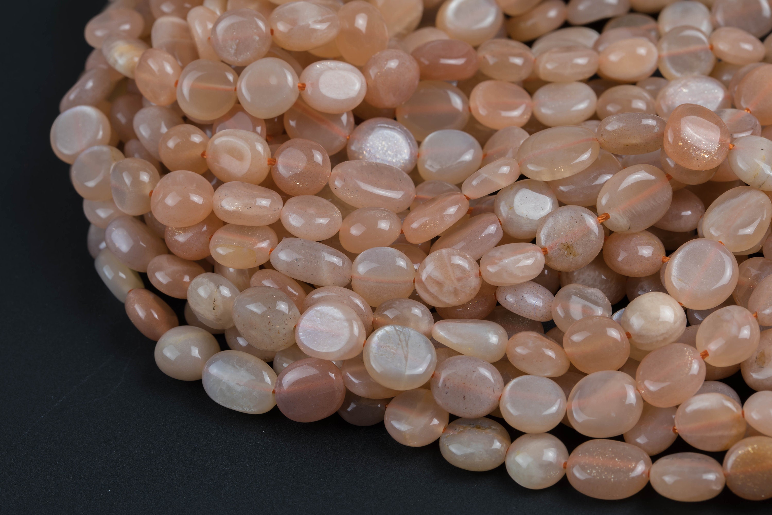 Natural Sunstone Nuggets Beads -16 Inch Strand - Wholesale Pricing Aaa Quality- Full 16 Inch Strand Gemstone Beads Natural Sunstone Nuggets Beads -16 Inch Strand - Wholesale Pricing Aaa Quality- Full 16 Inch Strand Gemstone Beads