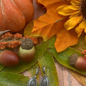 Black Sunstone Earrings Black Sunstone Earrings