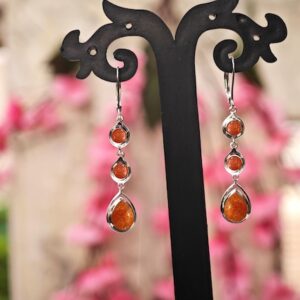 Natural Sunstone Dangle Drop For Women 925 Sterling Silver Earrings For Her Minimalist Sunstone Wedding Earrings Unique Gemstone Earrings Natural Sunstone Dangle Drop For Women 925 Sterling Silver Earrings For Her Minimalist Sunstone Wedding Earrings Unique Gemstone Earrings