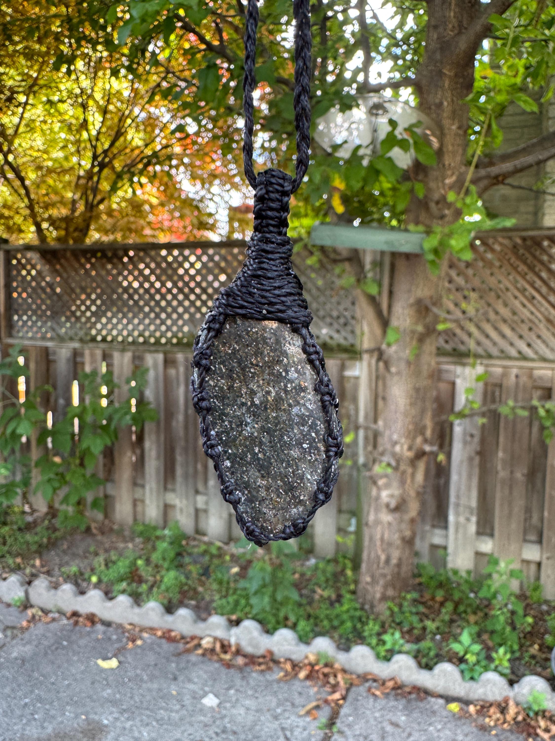 Black Sunstone Jewelry, Protective Crystal Necklaces, Root Chakra Healing Stones, Macrame Gemstone Necklace, Lolite Sunstone Necklace Black Sunstone Jewelry, Protective Crystal Necklaces, Root Chakra Healing Stones, Macrame Gemstone Necklace, Lolite Sunstone Necklace