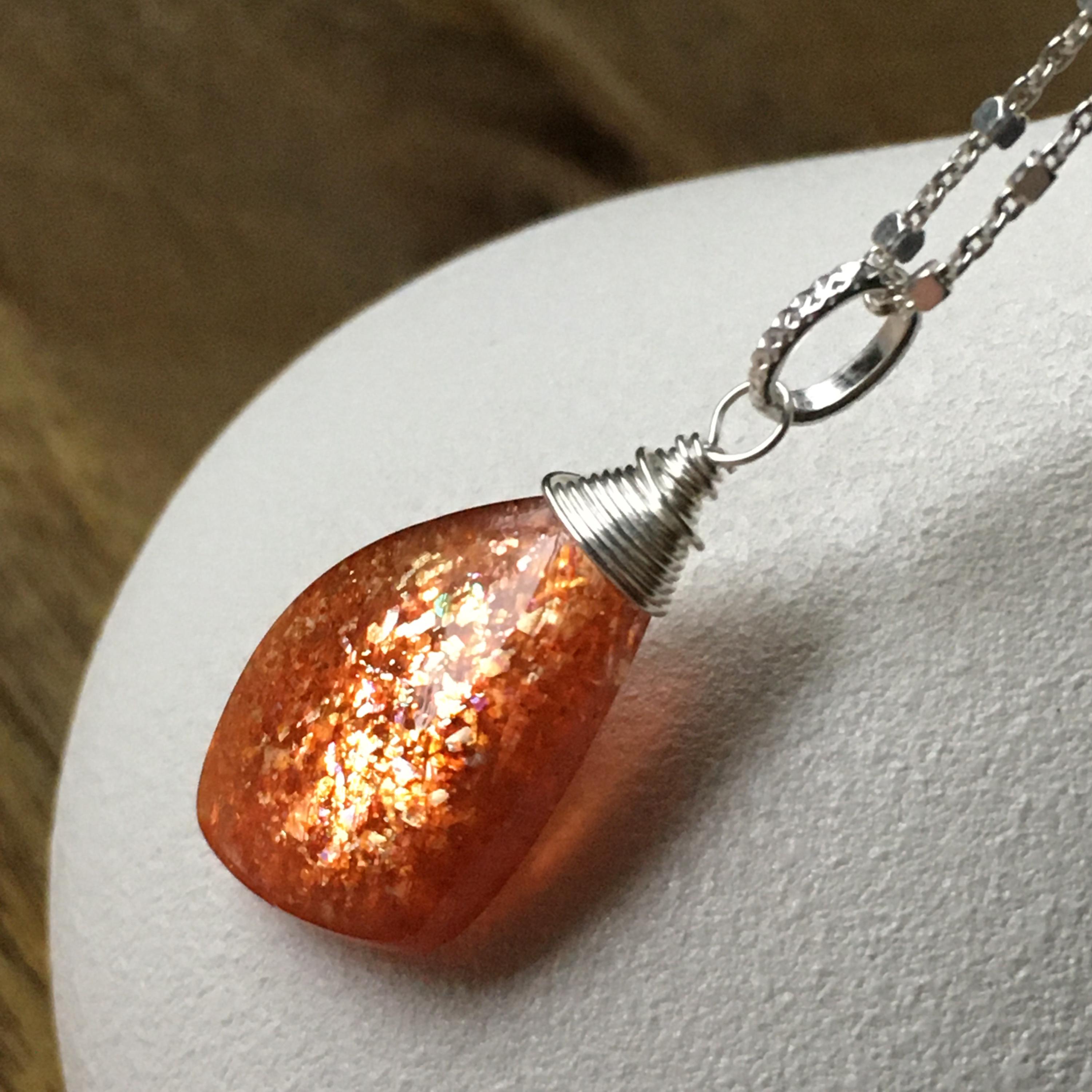 Sunstone Gemstone Necklace