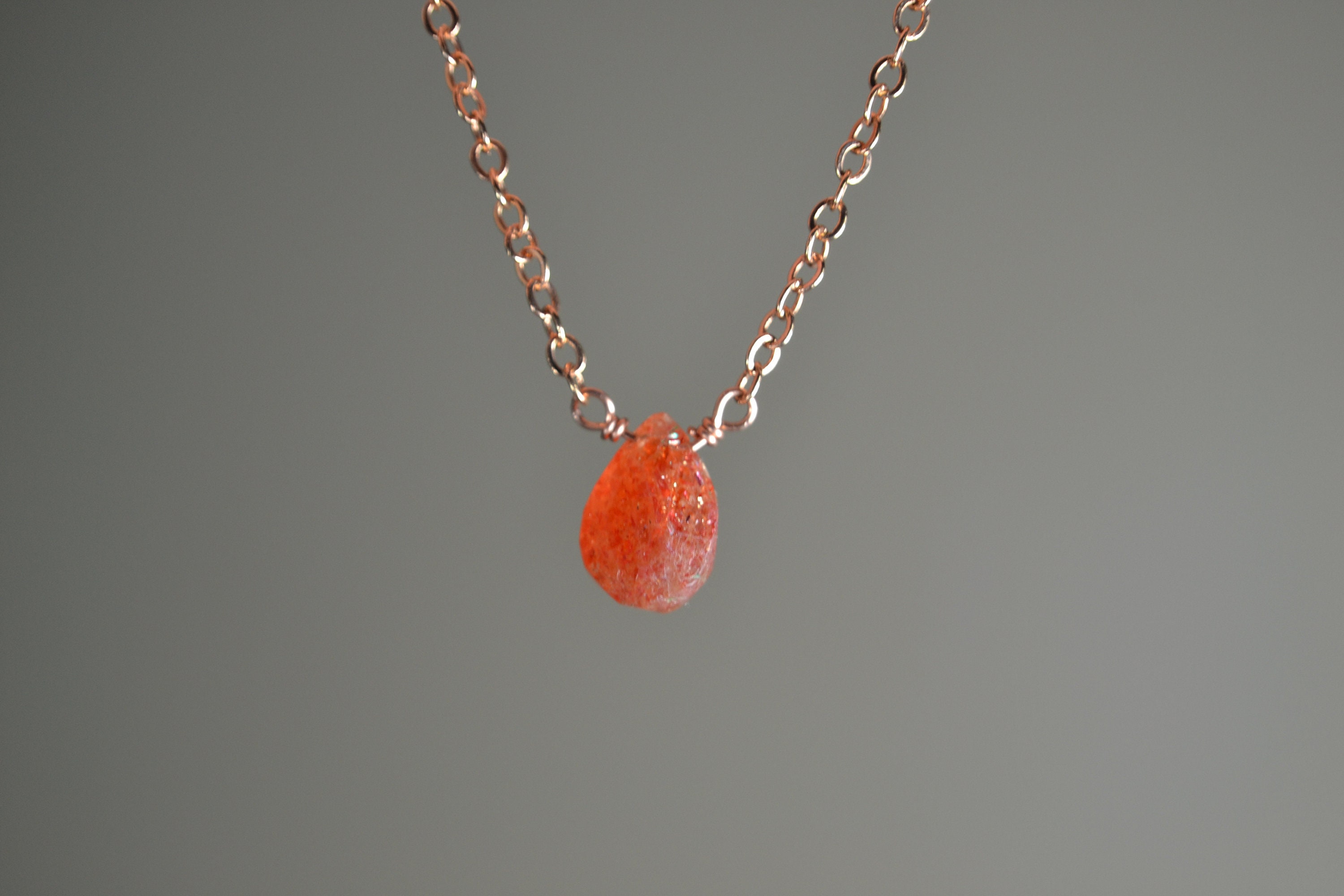 Sunstone Necklace In 14k Gold, Sterling Silver // Oregon Sunstone // Minimalist Sunstone // Healing Crystal // Solar Plexus Chakra // Dainty Sunstone Necklace In 14k Gold, Sterling Silver // Oregon Sunstone // Minimalist Sunstone // Healing Crystal // Solar Plexus Chakra // Dainty