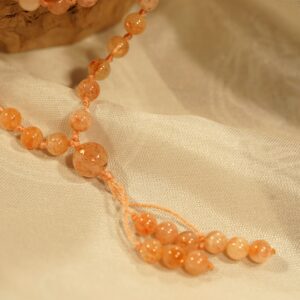 Sunstone Mala • Sunstone Beads • Sunstone Necklace • Gift For Leo Zodiac • 6mm-7mm • Present For A Lion • Leo Birthstone • 3690