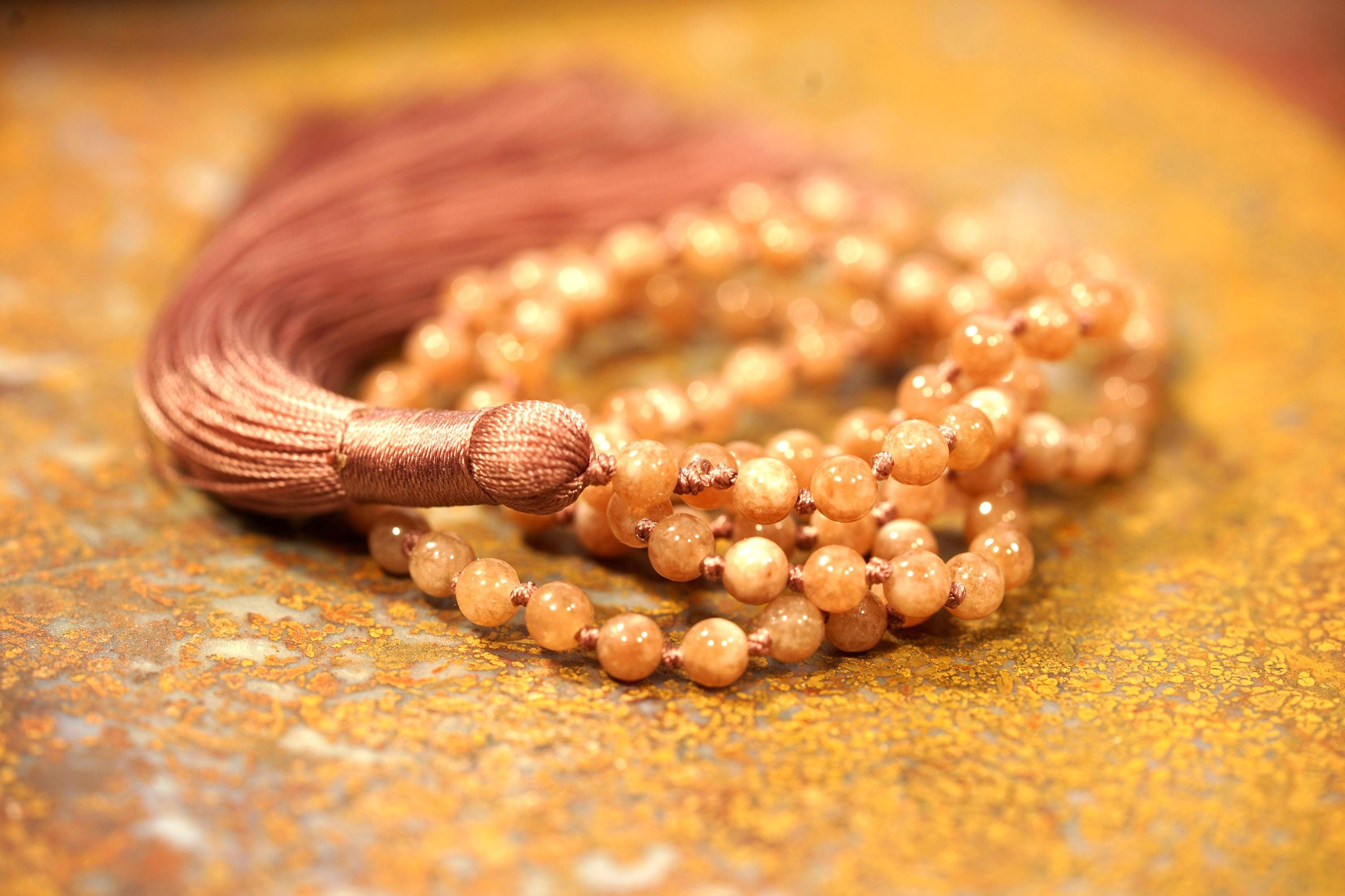 Sunstone Mala • Dainty Sunstone Necklace • 108+1 • 4mm • 6mm • 8mm • Solar Energy Beads • Amulet Of The Sun • Sun's Chariot • 4514 Sunstone Mala • Dainty Sunstone Necklace • 108+1 • 4mm • 6mm • 8mm • Solar Energy Beads • Amulet Of The Sun • Sun's Chariot • 4514