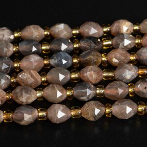 6mm Gray Brown Aventurescence Sunstone Beads Grade Aa Gemstone Drum Barrel Rice Bead Loose Beads 15"/7.5" Bulk Lot Options 6mm Gray Brown Aventurescence Sunstone Beads Grade Aa Gemstone Drum Barrel Rice Bead Loose Beads 15"/7.5" Bulk Lot Options