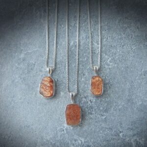 Sunstone Pendant Necklace: Sterling Silver, Yellow or Rose Gold Filled Sunstone Pendant Necklace: Sterling Silver, Yellow or Rose Gold Filled