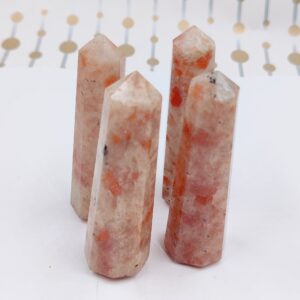 50 Grams + Natural Sunstone Tower, Sunstone Point, Energy Crystal Tower, Obelisk Crystal, Healing Crystals, 3''-3.5' 50 Grams + Natural Sunstone Tower, Sunstone Point, Energy Crystal Tower, Obelisk Crystal, Healing Crystals, 3''-3.5'