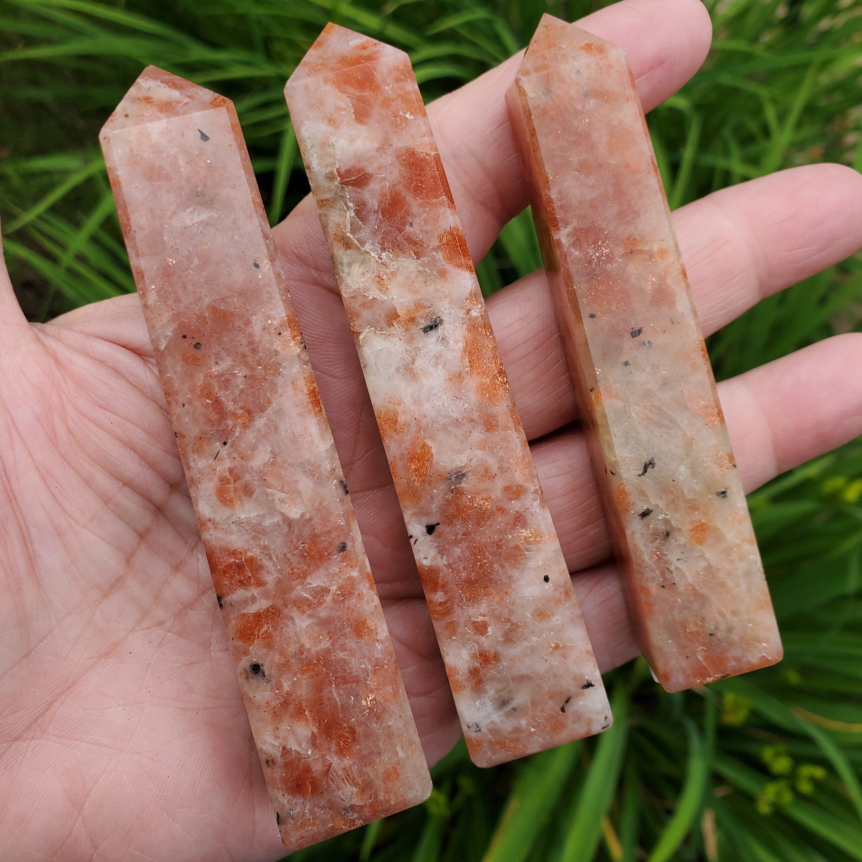 Sunstone Obelisks, Sunstone Crystal Towers, Abundance Stone, Metaphysical Altar Stone, Sunstone Therapy Towers, Chakra Energy Stone Sunstone Obelisks, Sunstone Crystal Towers, Abundance Stone, Metaphysical Altar Stone, Sunstone Therapy Towers, Chakra Energy Stone