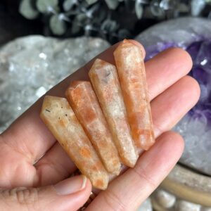 Sunstone Vogel Wand, Crystal Wand, Sparkle, Sheen, Sun Stone Sunstone Vogel Wand, Crystal Wand, Sparkle, Sheen, Sun Stone