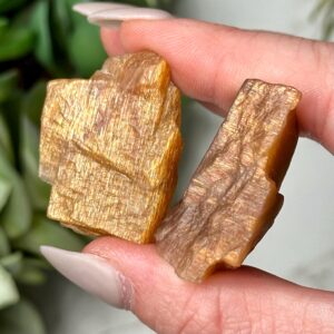 Sunstone | Xs-xl | - No. 264 (raw Orange Crystal Specimen, Sacral Chakra, Healing Stone, Vitality)