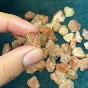 Bulk Sunstone Rough Stone | Natural Raw Confetti Lot 16-18mm