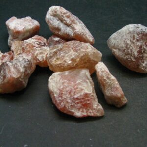 Lot Of 10 Sunstone Raw Crystals From Tanzania - 430.65 Carats