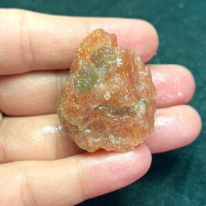 Peach Sunstone Rough Stone | Natural Flashy Gemstone 35.1g 42x34x20mm