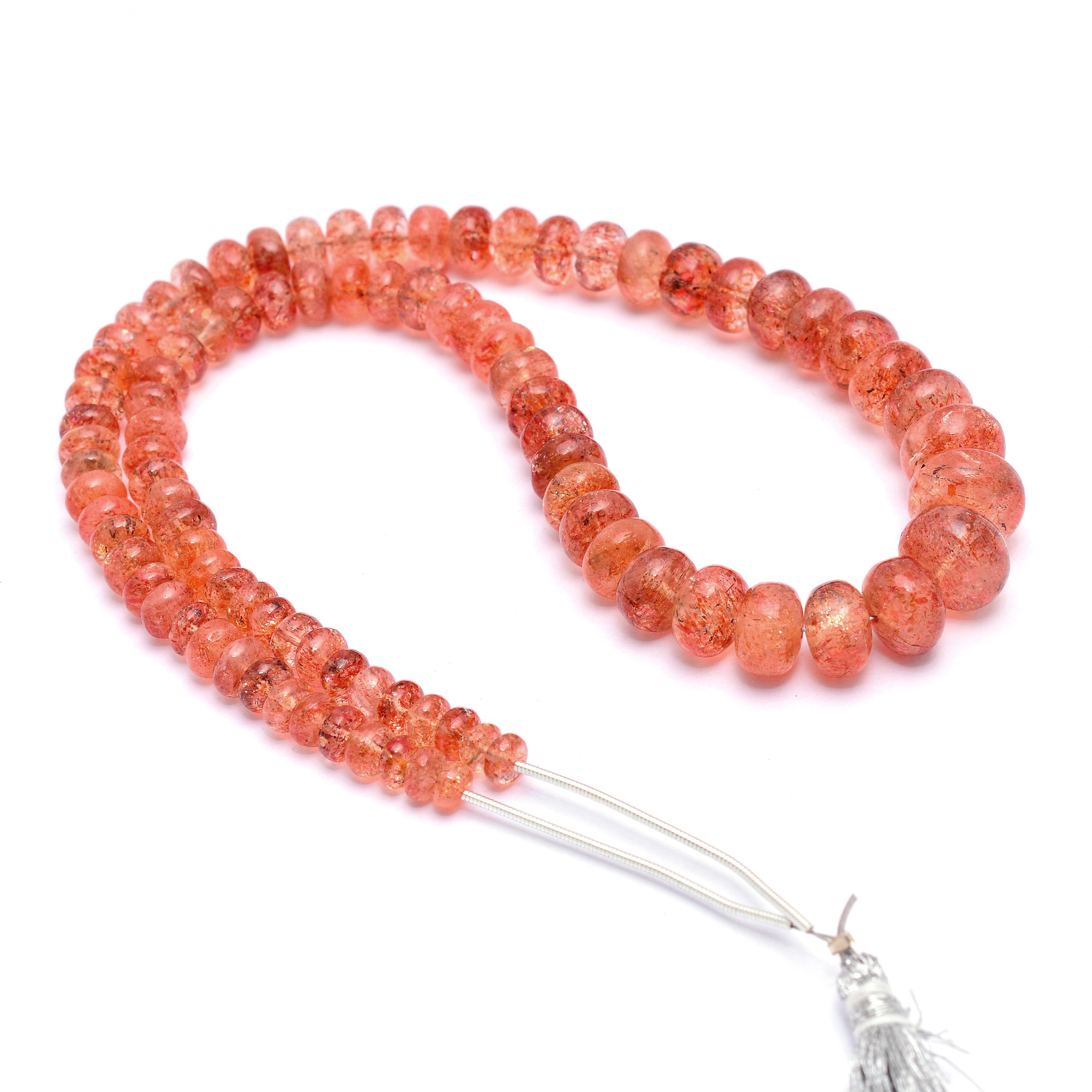 Natural Sunstone Gemstone 5mm-12mm Rondelle Smooth Beads | 16inch Strand | Aaa Sunstone Fire Semi Precious Gemstone Rondelle Loose Beads Natural Sunstone Gemstone 5mm-12mm Rondelle Smooth Beads | 16inch Strand | Aaa Sunstone Fire Semi Precious Gemstone Rondelle Loose Beads