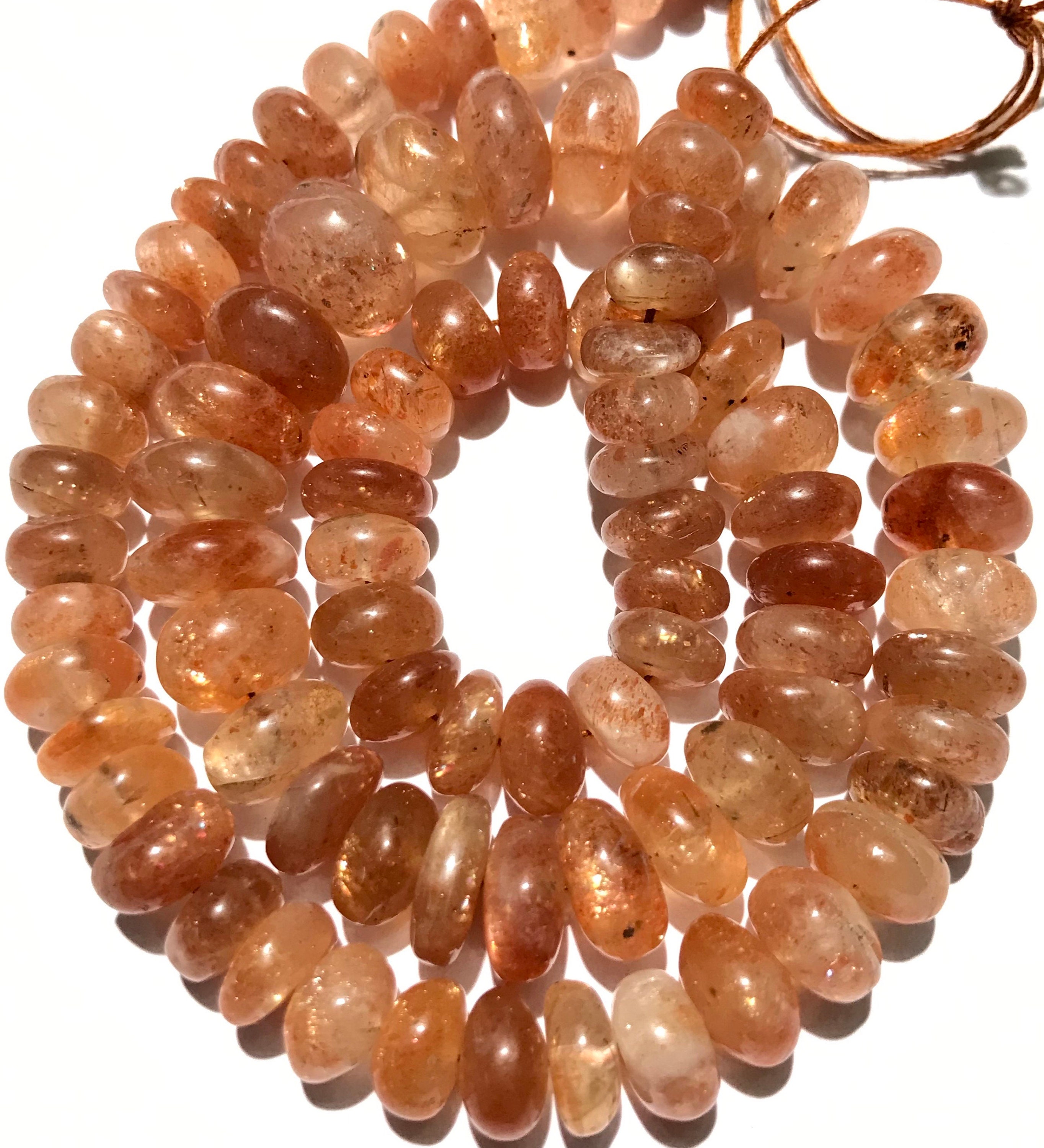 Sunstone Smooth Rondelle Beads Natural Brown Sunstone Rondelle Beads 8mm To 11mm Genuine Sunstone Smooth Beads Sunstone Gemstone Bead Strand Sunstone Smooth Rondelle Beads Natural Brown Sunstone Rondelle Beads 8mm To 11mm Genuine Sunstone Smooth Beads Sunstone Gemstone Bead Strand