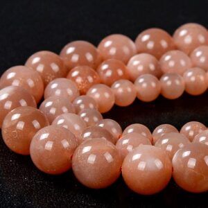 Natural Sunstone Gemstone Grade Aaa Round 6mm 8mm 10mm Loose Beads Bulk Lot 1,2,6,12 And 50 (d155)